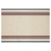 Antibes Tea Towels in Natural & Red, Set of 2