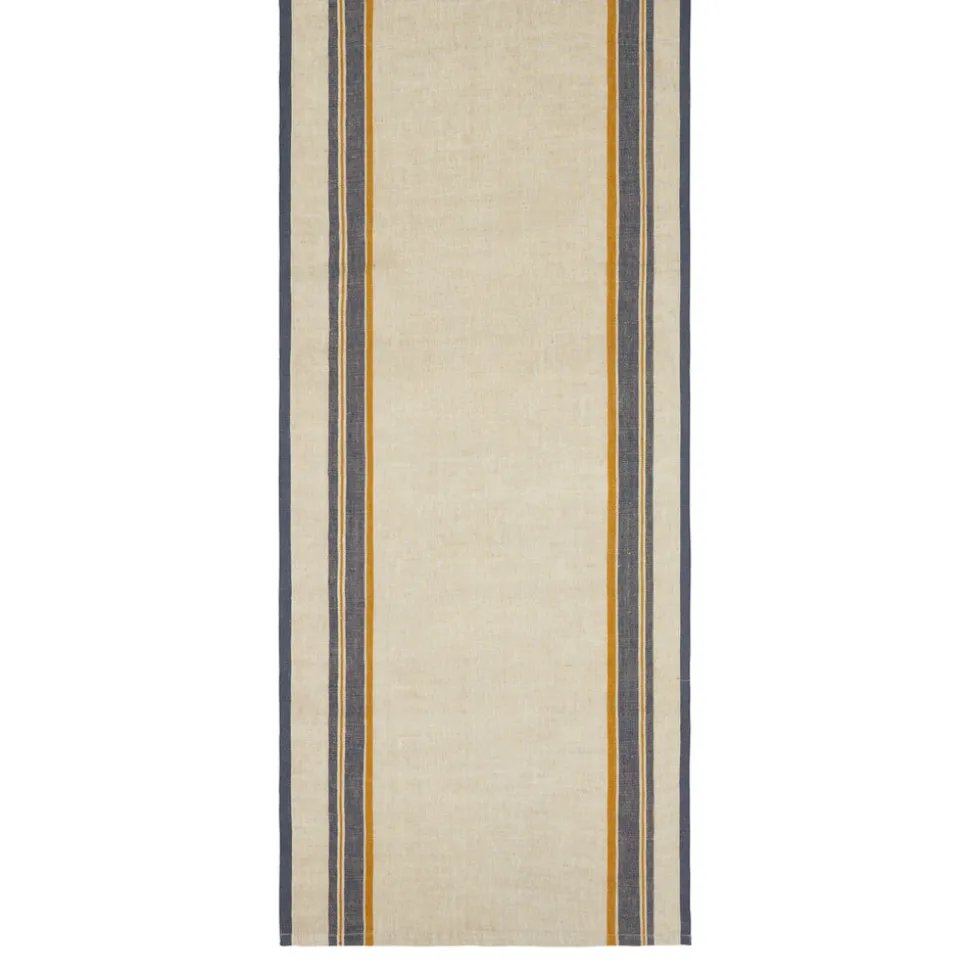 Antibes 20x72 Runner in Natural & Blue
