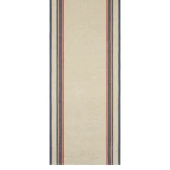 Antibes 20x72 Runner in Natural & Red