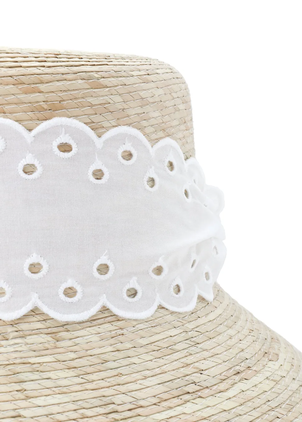 Antique Lace Embroidered Scallop Ribbon