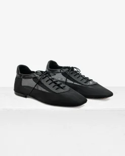 Antonia Clear Mesh Black