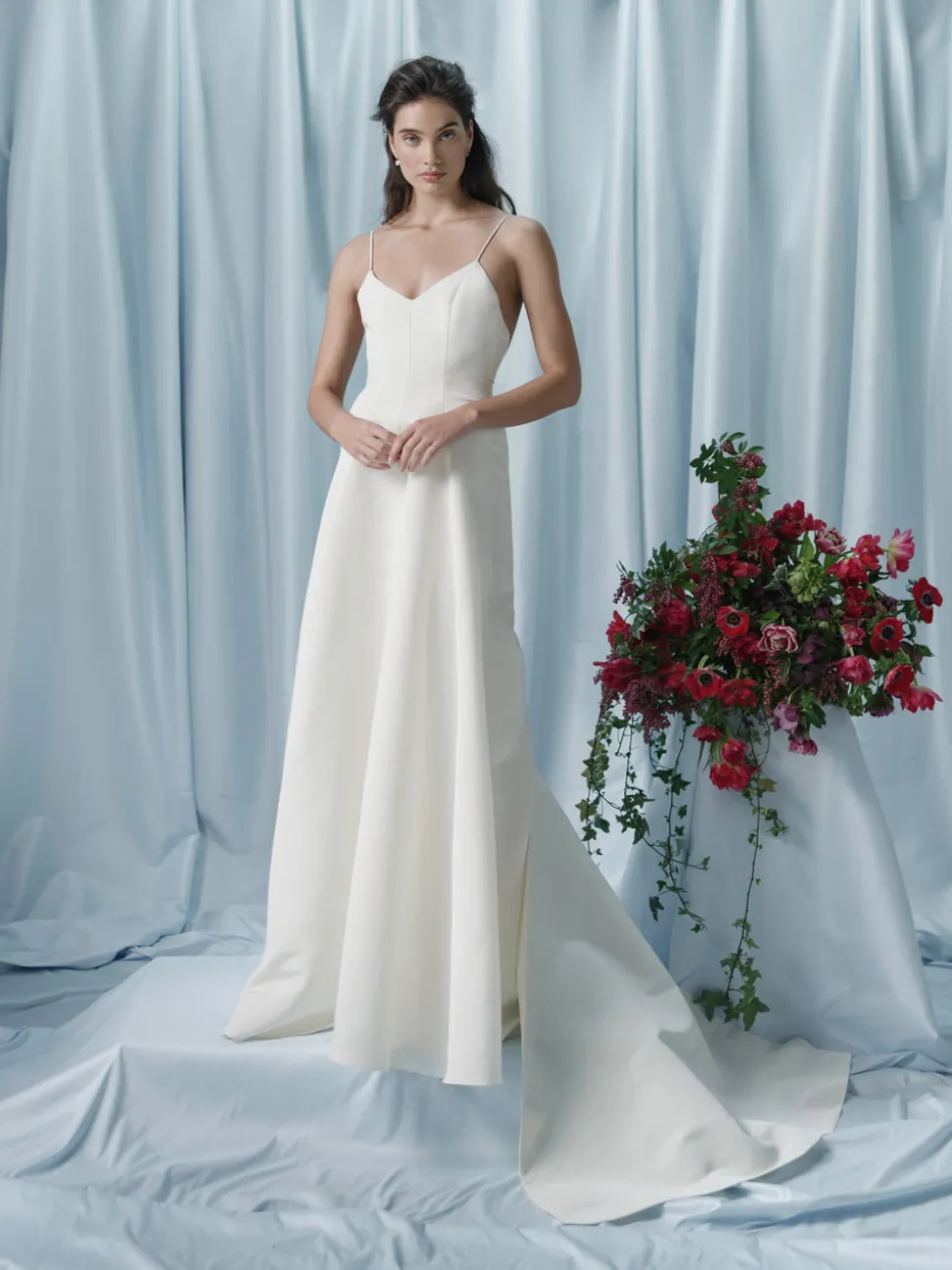 Antonia Gown With Bustled Skirt