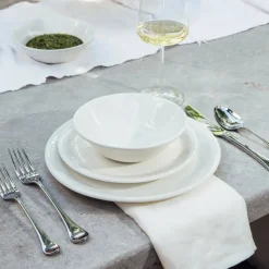Appetizer Plates in White