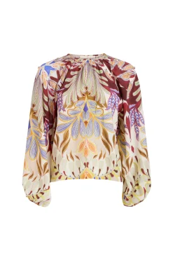 Arabella Blouse in Tranquility