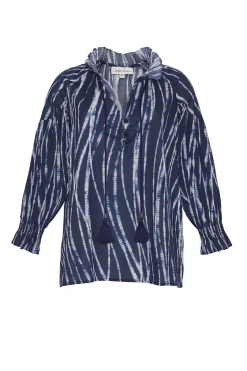 Aramis Top in Avalon Evening Blue
