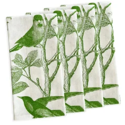 Arbor Birds Verde Dinner Napkins