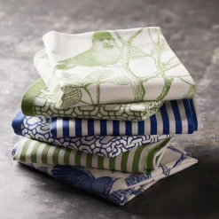 Arbor Birds Verde Dinner Napkins