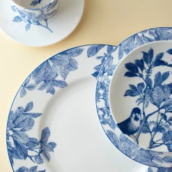 Arbor Salad Plate Blue