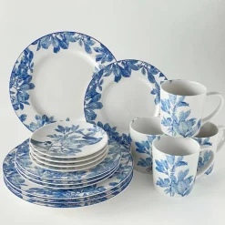 Arbor Salad Plate Blue