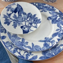 Arbor Salad Plate Blue