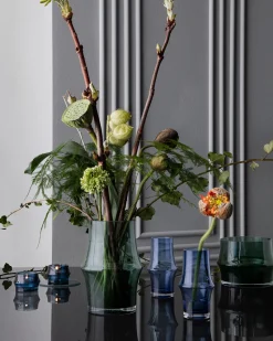 ARC Vase in Dark Green