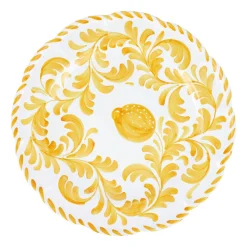 Arezzo Yellow Round Platter