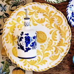 Arezzo Yellow Round Platter