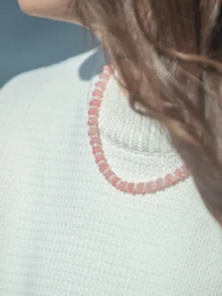Aria Necklace in Pink