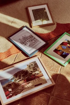 Arsenic Green Wood Picture Frame