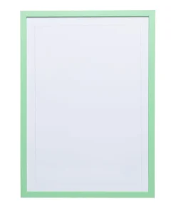 Arsenic Green Wood Picture Frame