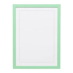 Arsenic Green Wood Picture Frame