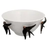Arte Bordallo Tall Bowl With Swallows