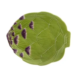 Artichoke Dinner Plate in Green