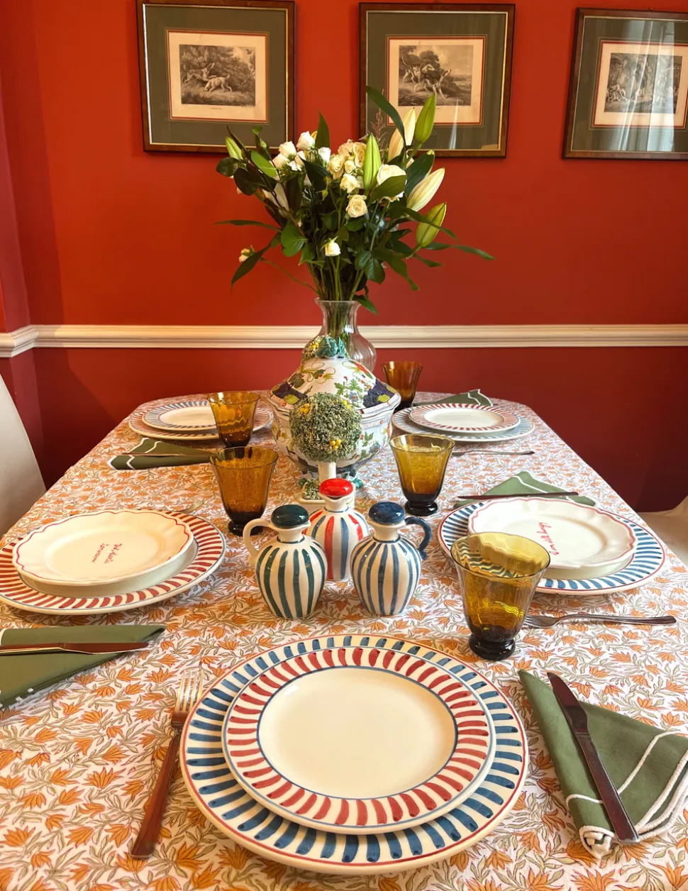 Artichoke Salad with Parmesan Cheese Please Scalloped Plate, Set of 6