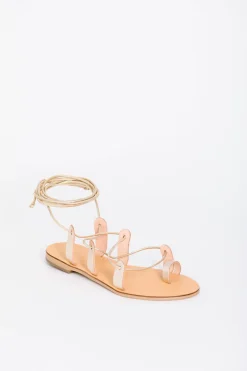 Athena Vegetable Tanned Leather Sandal