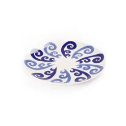 Athenee Two Tone Blue Peacock Charger Plate