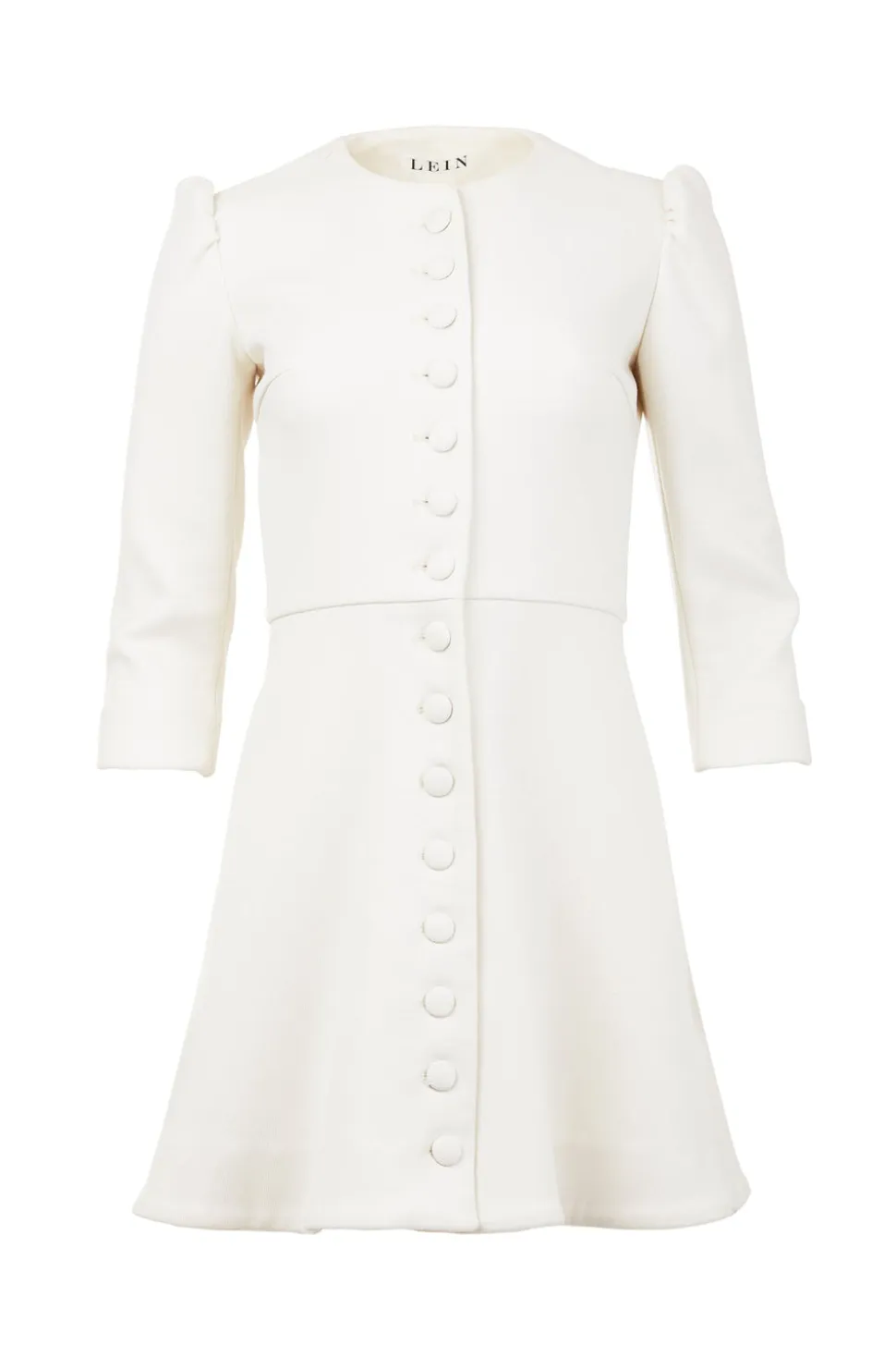 Audrey Button Mini Dress