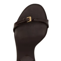 Aurora Sling Mid Patent Sandal in Maplewood