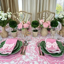 Ava Napkin - Pink, Set of 4