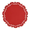 Ava Placemat in Red, Set of 4