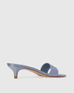 Avery 35 in Blue Satin