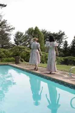 Avery Skirt in Pink and Green Tigerlily