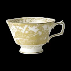 Aves Gold Tea Cup & Saucer