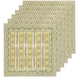 Avignon Napkins Pistache, Set of 6
