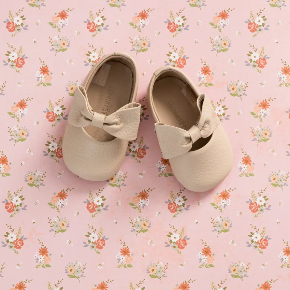 Baby Ballerina with Bow Cream