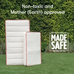 babyletto x Avocado Dual-stage, Organic & Non-Toxic Crib Mattress in White
