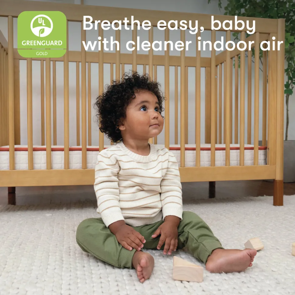 babyletto x Avocado Dual-stage, Organic & Non-Toxic Crib Mattress in White