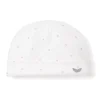 Baby’s Pima Hat in Gray Stars