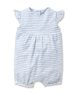 Baby's Pima Isla Play Romper in La Mer