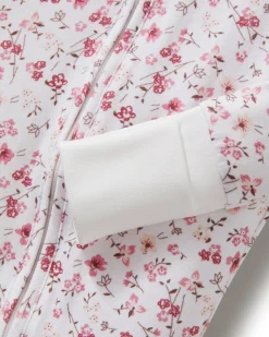 Baby’s Pima Peekaboo Romper in Dorset Floral