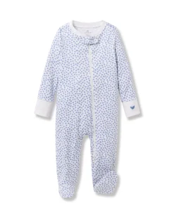 Baby’s Pima Romper in Bluehearts