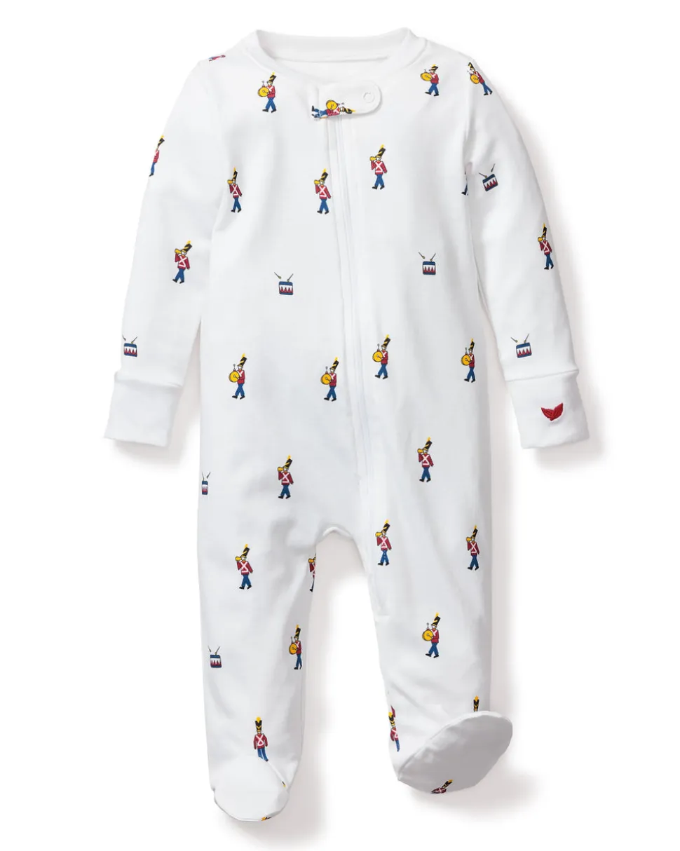 Baby’s Pima Snug Fit Romper in Toy Soldier