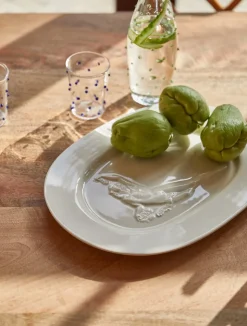Bacchus Ceramic Serving Plate