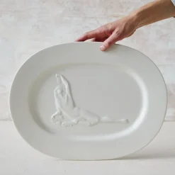 Bacchus Ceramic Serving Plate
