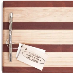 Bamboo Double Handle Serving Board