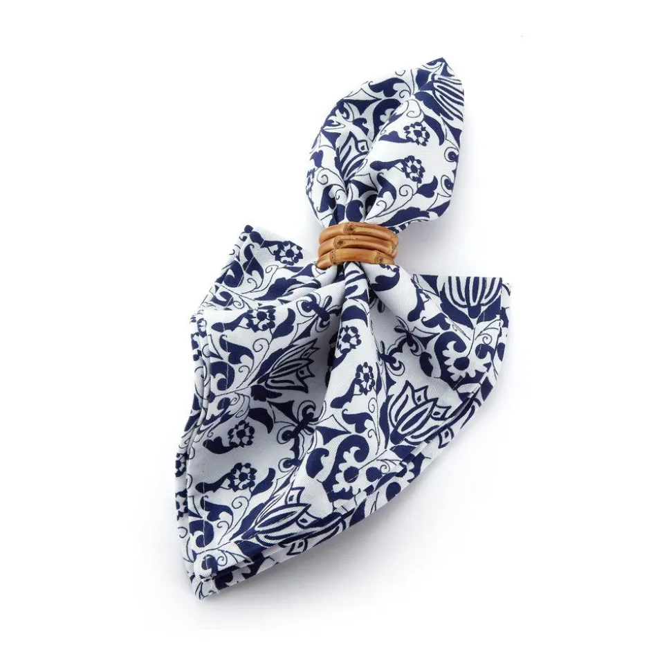 Bamboo Napkin Rings, Set of 4