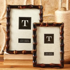 Bamboo Photo Frames, Set of 2