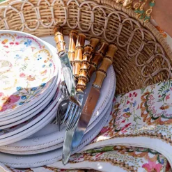 Bamboo 20-Piece Place Setting in Natural