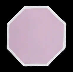 Bamboo Placemat in Lilac & White, Set of 2