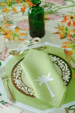 Bamboo Placemat in Lime, Set of 2